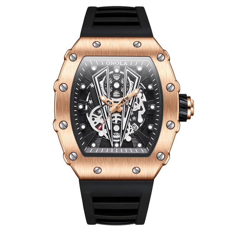 Montre Squelette Steampunk pour Homme
