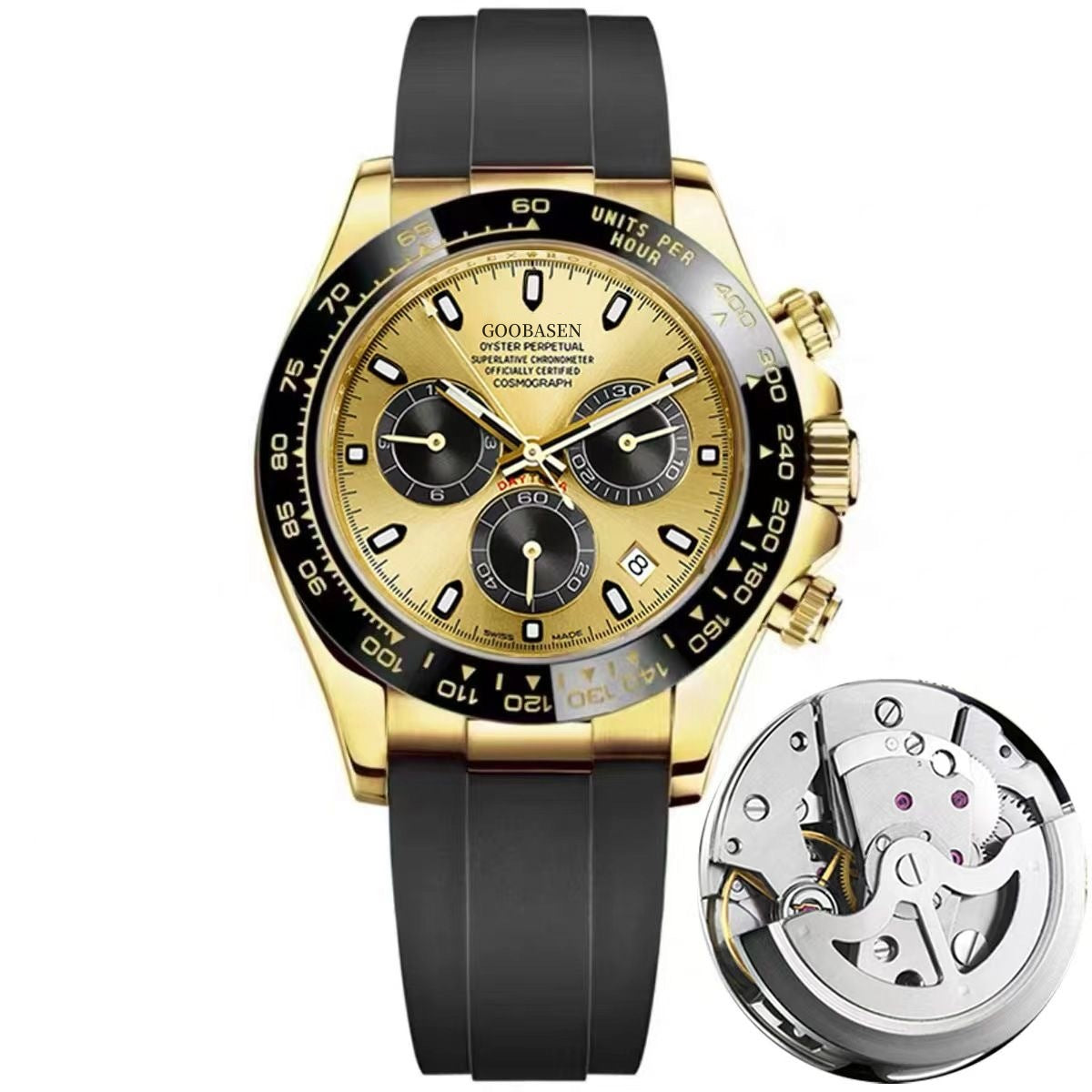 Montre Deux Tons Classique pour Homme