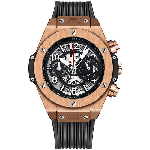 Rose Gold Shell Black
