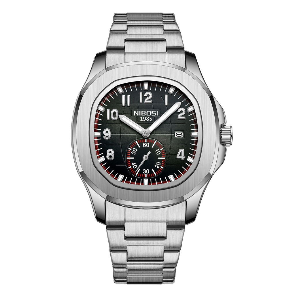 Montre Quartz Multifonctionnelle Luminescente Étanche pour Homme