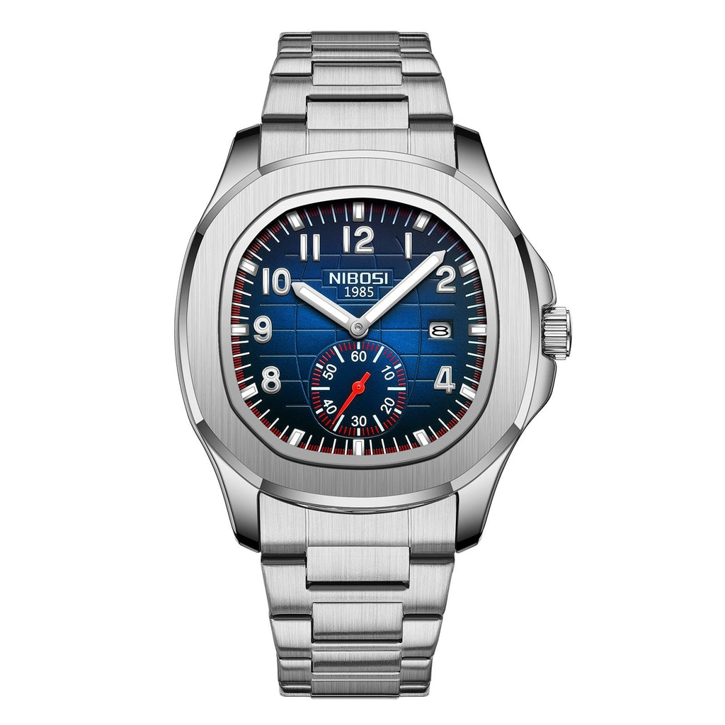Montre Quartz Multifonctionnelle Luminescente Étanche pour Homme