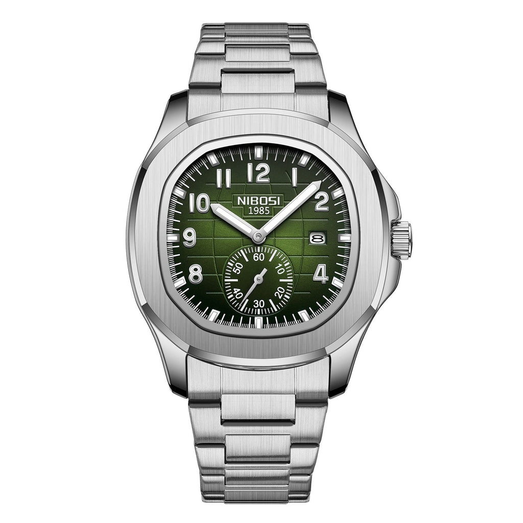 Montre Quartz Multifonctionnelle Luminescente Étanche pour Homme