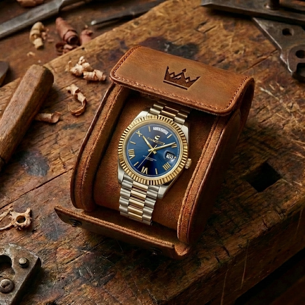Montre Jour-Date Homme Classique