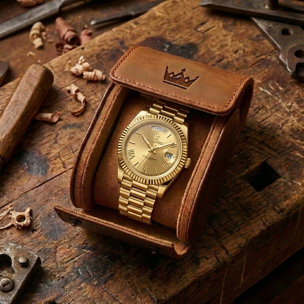 Montre Jour-Date Homme Classique