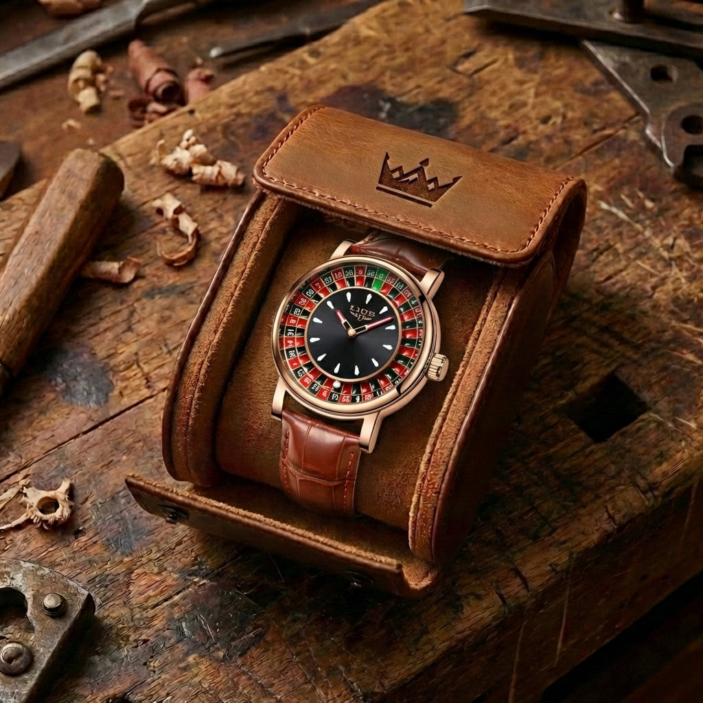 Montre Homme Roue Roulette Casino