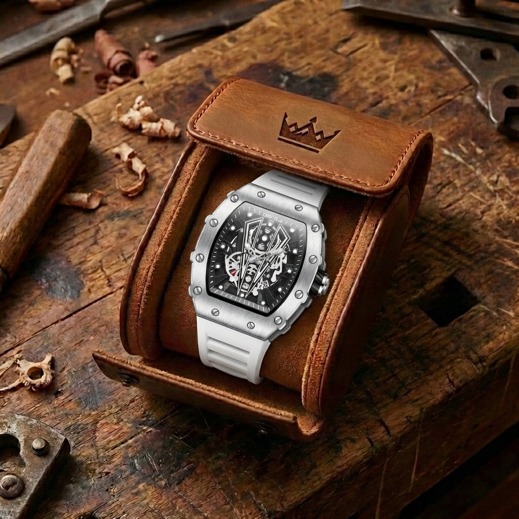 Montre Squelette Steampunk Homme