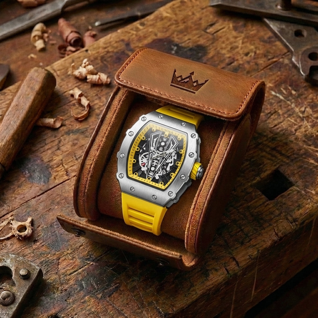 Montre Squelette Steampunk Homme