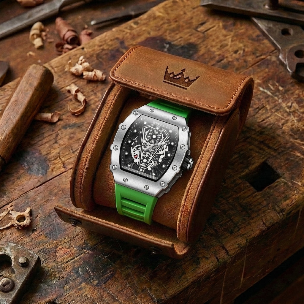 Montre Squelette Steampunk Homme