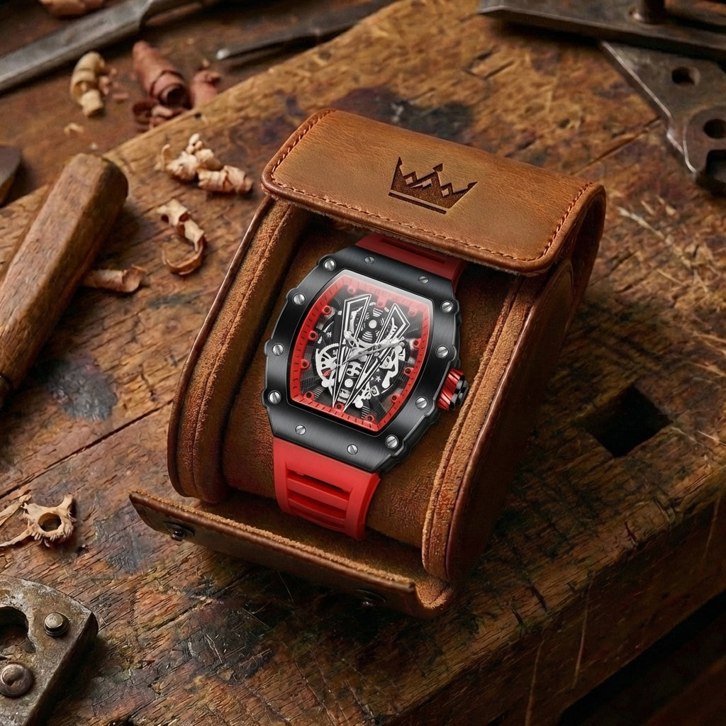 Montre Squelette Steampunk Homme