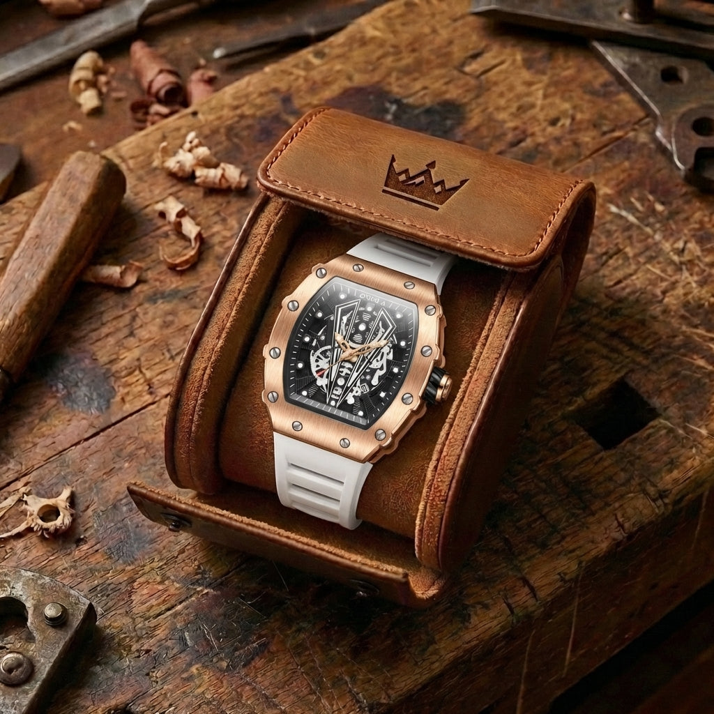 Montre Squelette Steampunk Homme