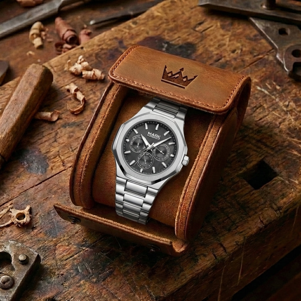 Montre Acier Inoxydable (Étanche)