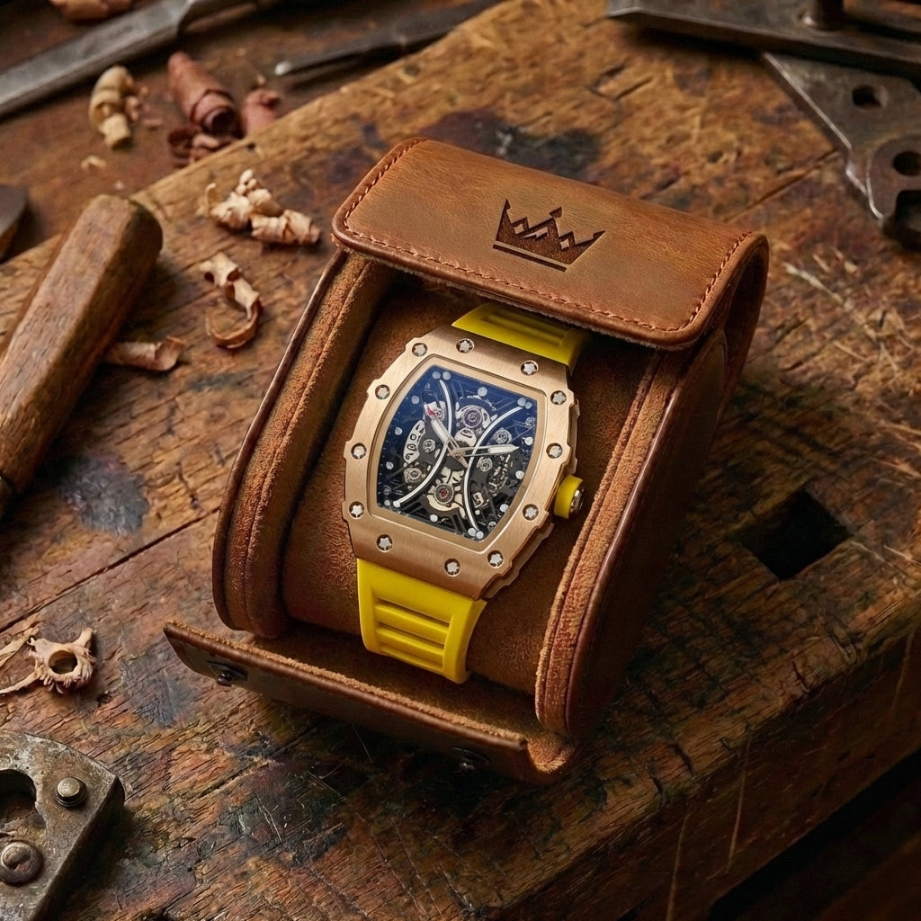 Montre Homme Barillet Creux Luminescente Étanche
