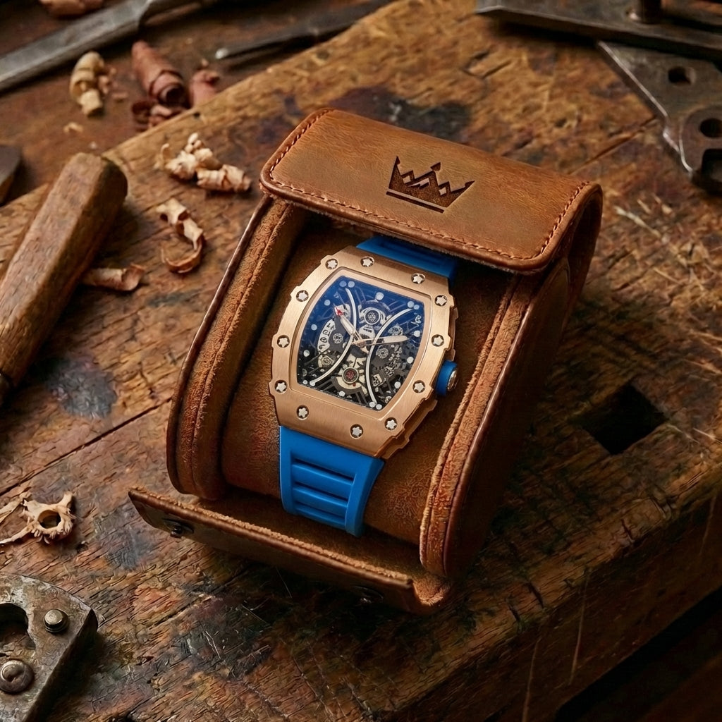 Montre Homme Barillet Creux Luminescente Étanche
