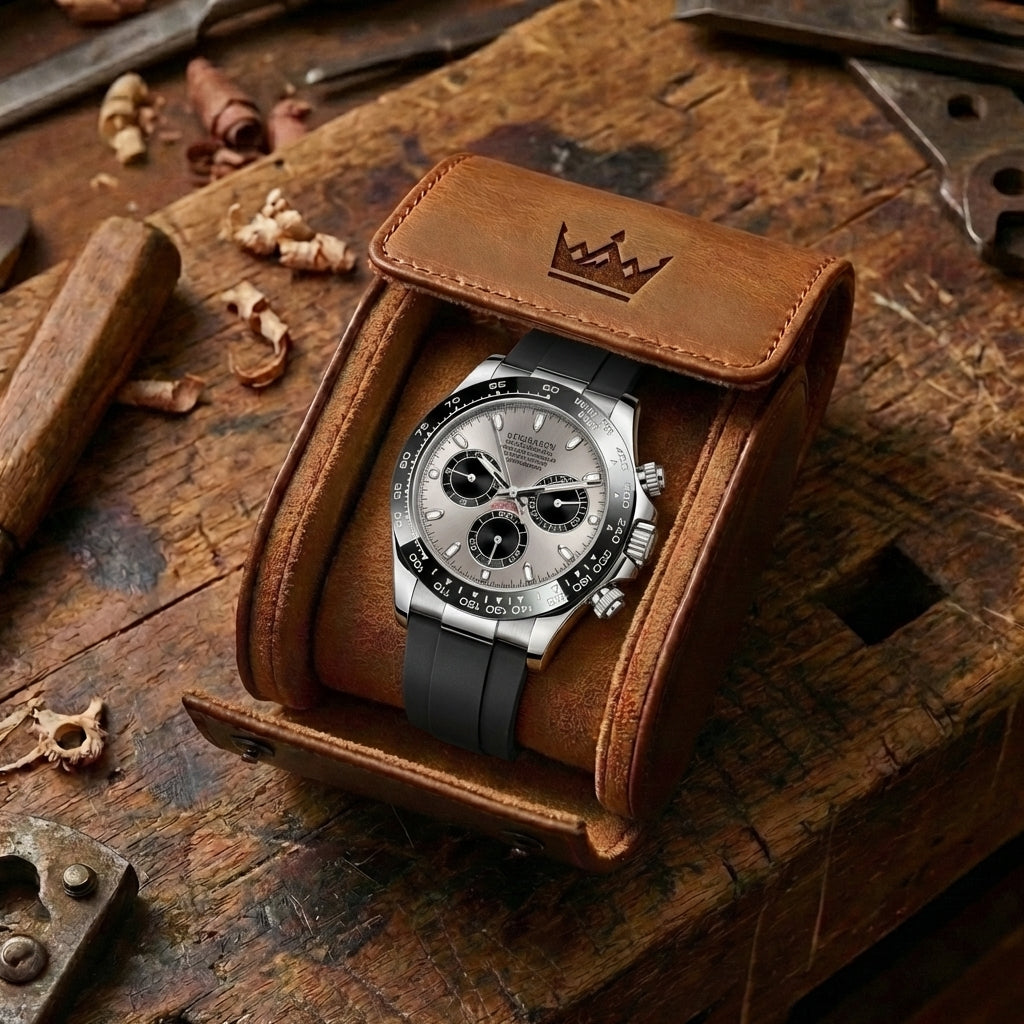 Montre Homme Classique Bicolore