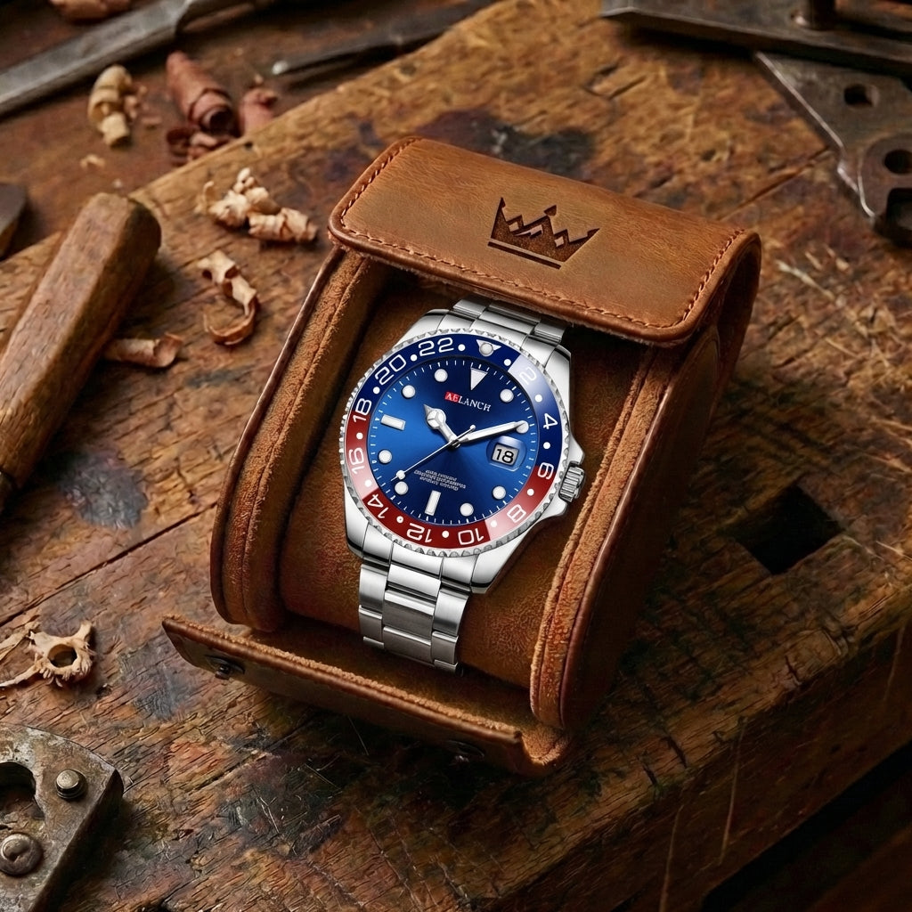 Montre Sport Homme Acier Inoxydable
