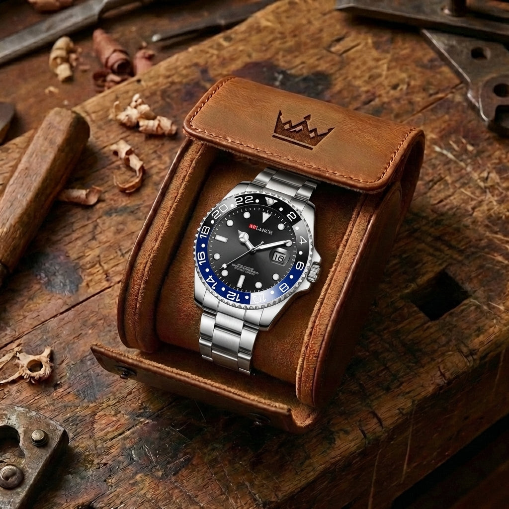 Montre Sport Homme Acier Inoxydable