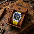 Montre Automatique Homme Barillet Creux Luminescent