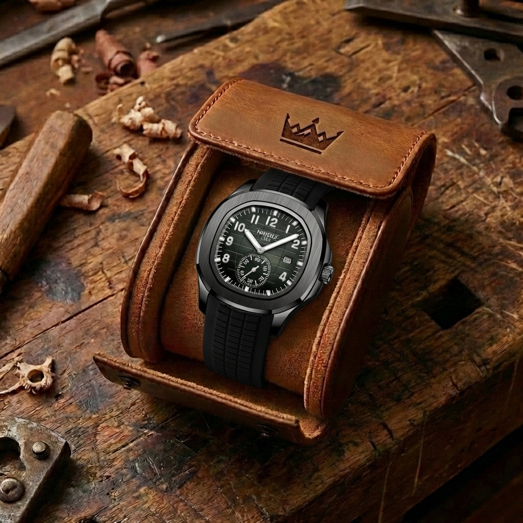 Montre Quartz Mode Sport Homme Sous-Cadran