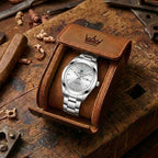 Montre Quartz Homme Double Calendrier Luminescent