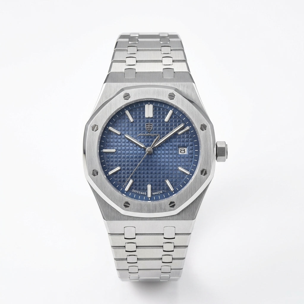 Montre Quartz Acier Minimaliste pour Homme