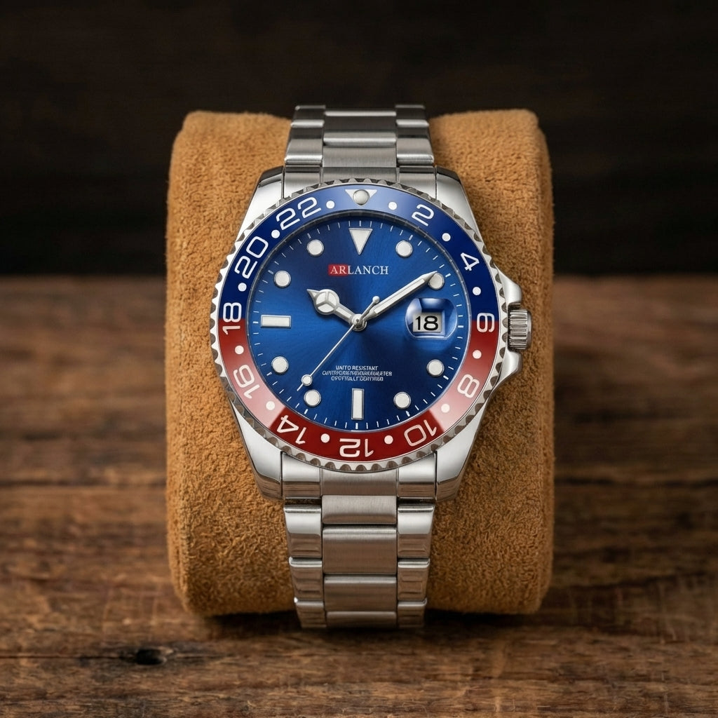 Montre Sport Homme Acier Inoxydable