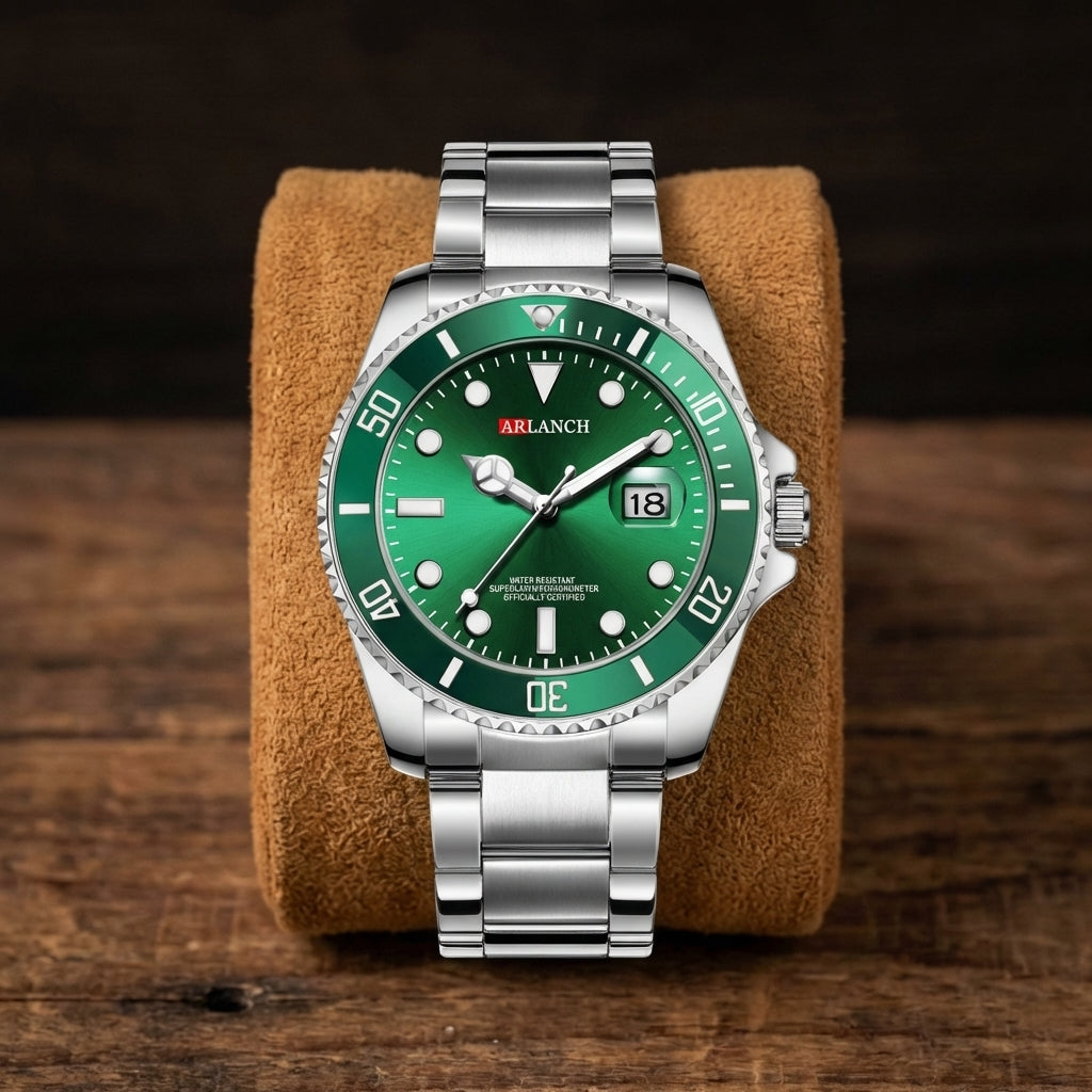 Montre Sport Homme Acier Inoxydable