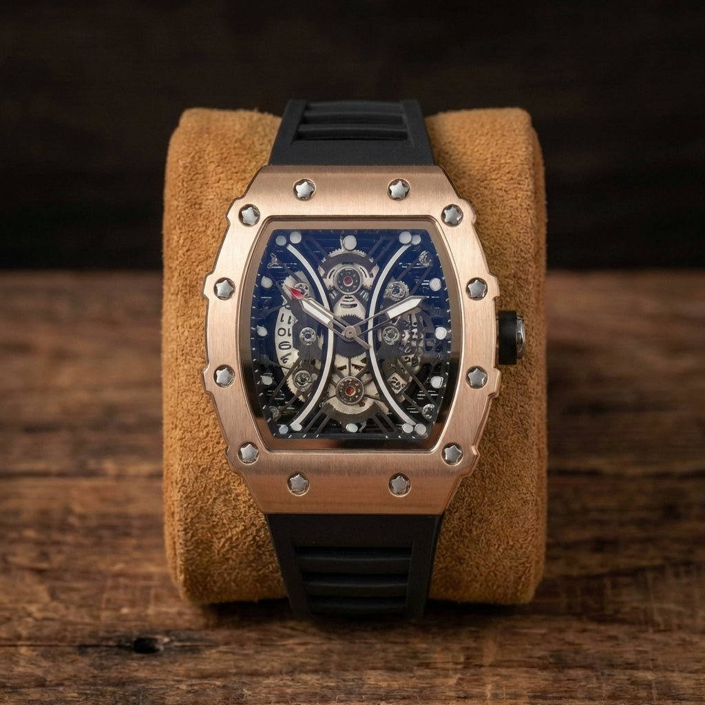 Montre Homme Barillet Creux Luminescente Étanche