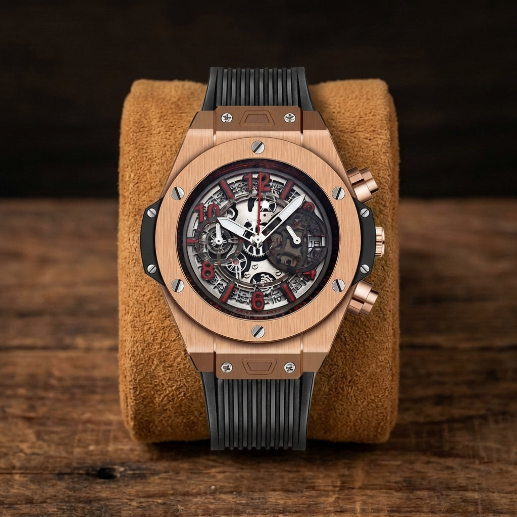 Montre Quartz Homme Sport Silicone Calendrier