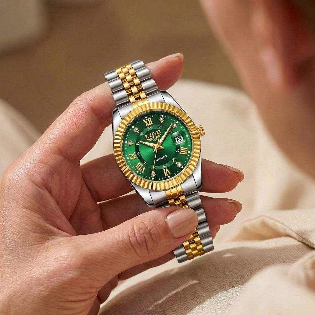 Montre Quartz Loisir Étanche pour Femme