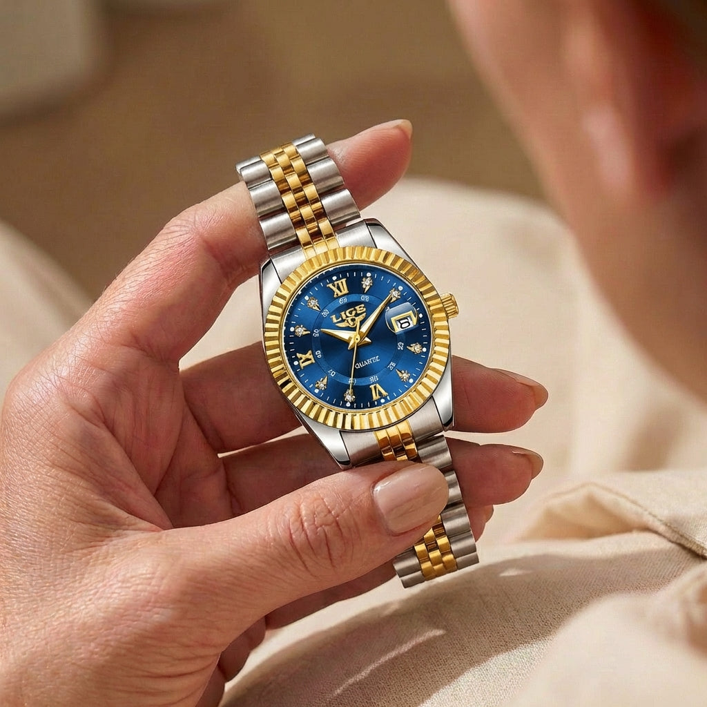 Montre Quartz Loisir Étanche pour Femme