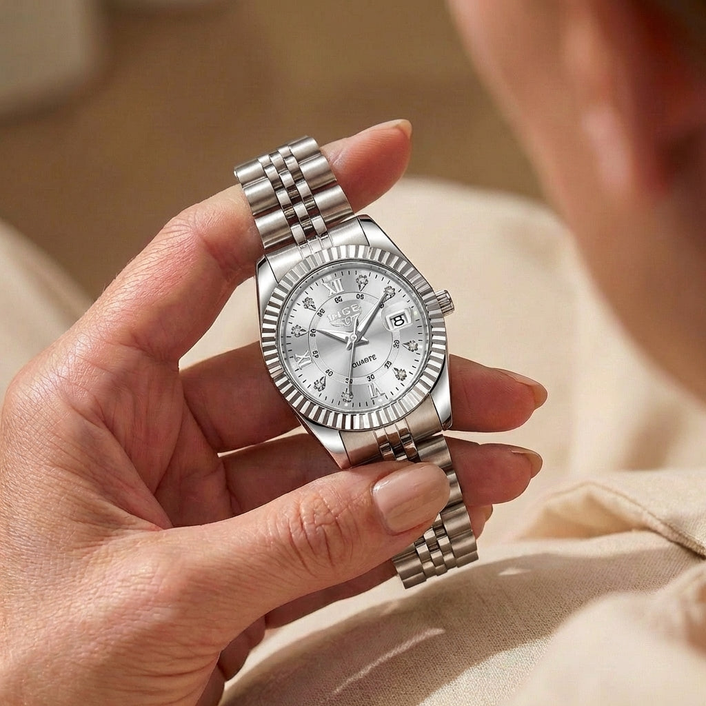 Montre Quartz Loisir Étanche pour Femme