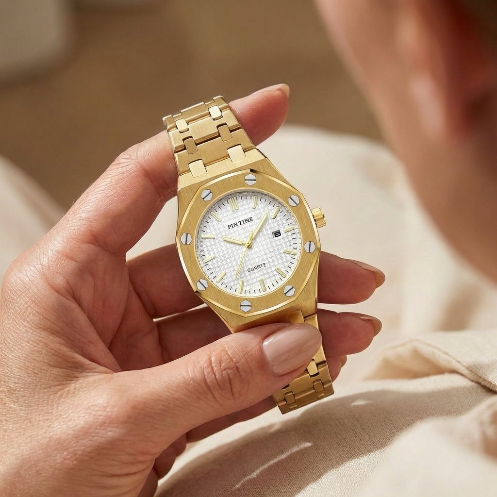 Montre Habillée Or Automatique pour Femme