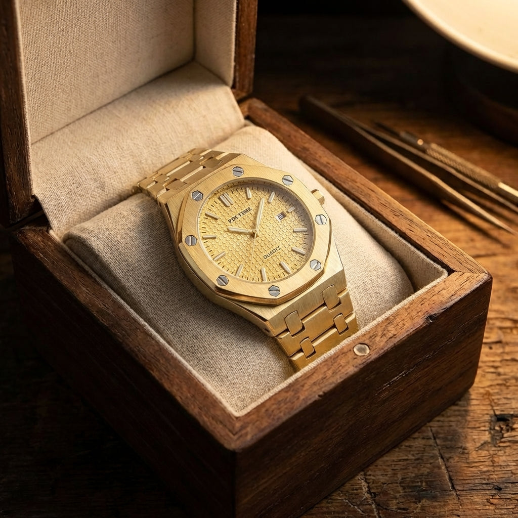 Montre Habillée Or Automatique pour Femme