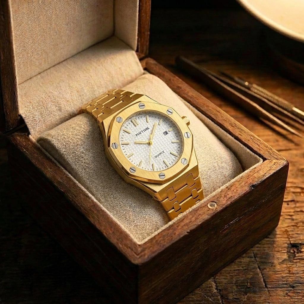Montre Habillée Or Automatique pour Femme