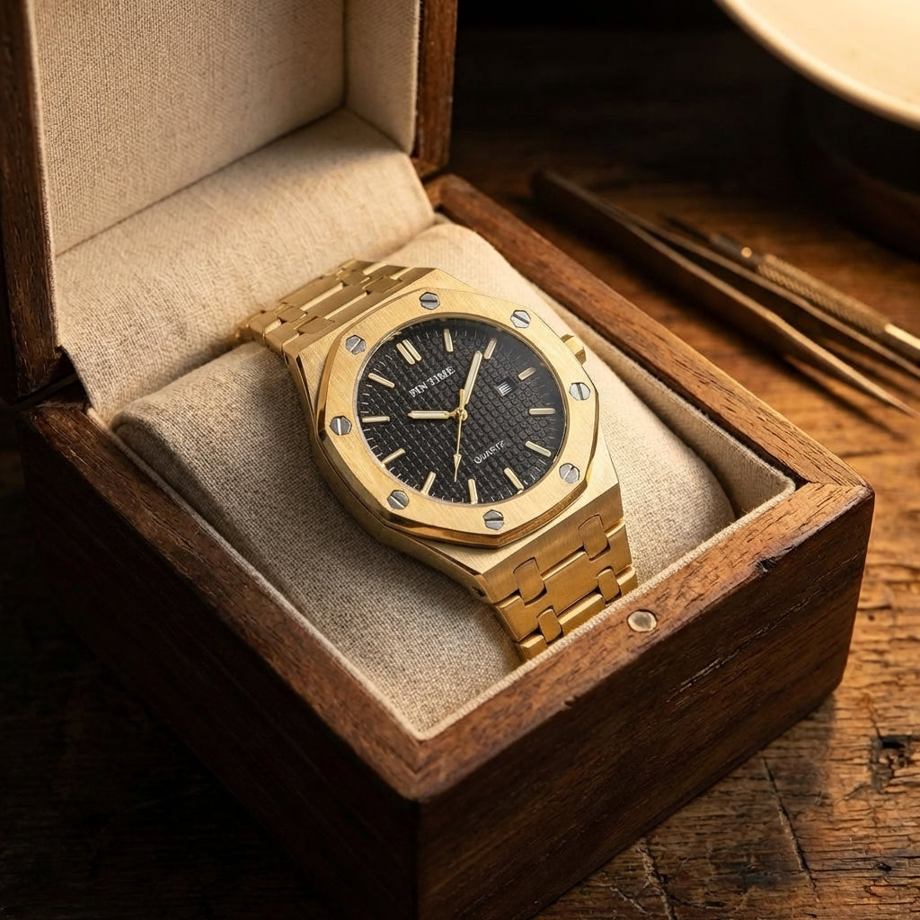 Montre Habillée Or Automatique pour Femme