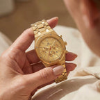 Petite Montre Quartz Ton Or pour Femme