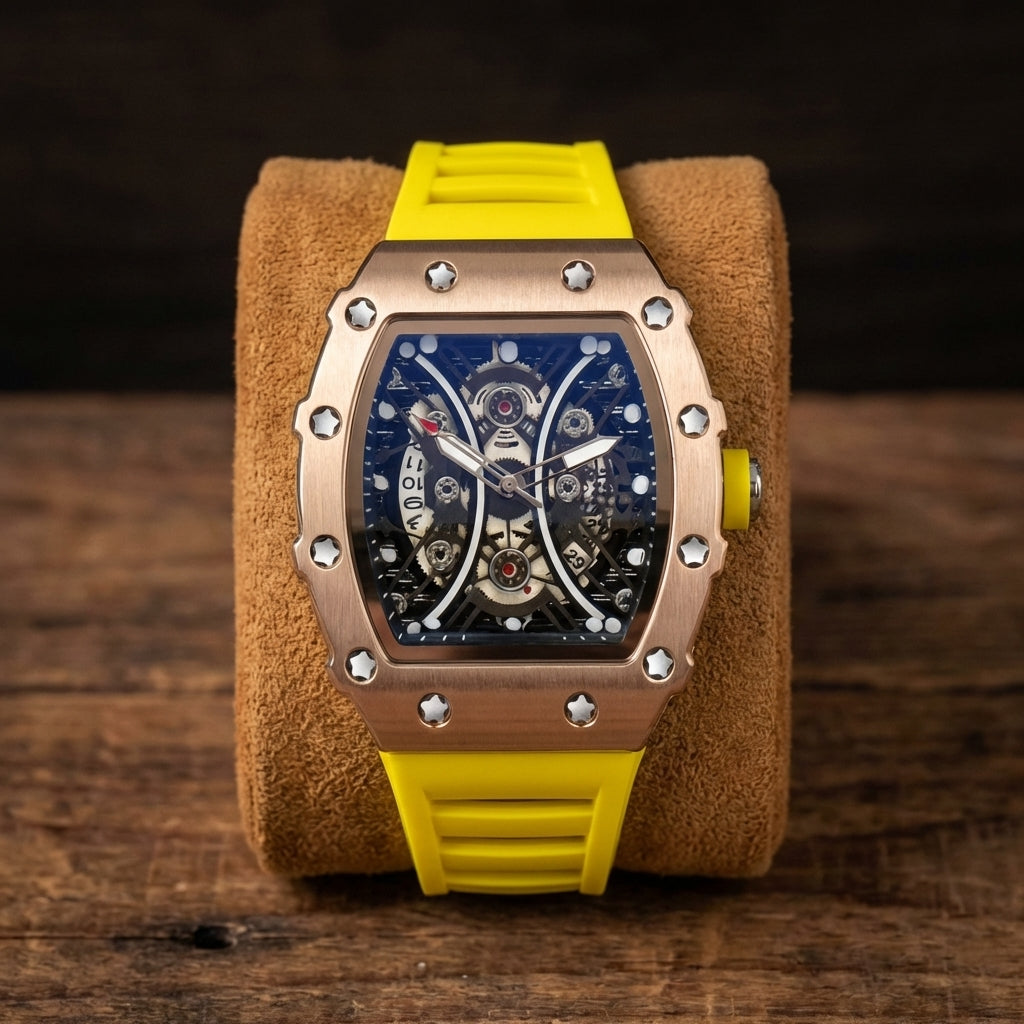 Montre Homme Barillet Creux Luminescente Étanche