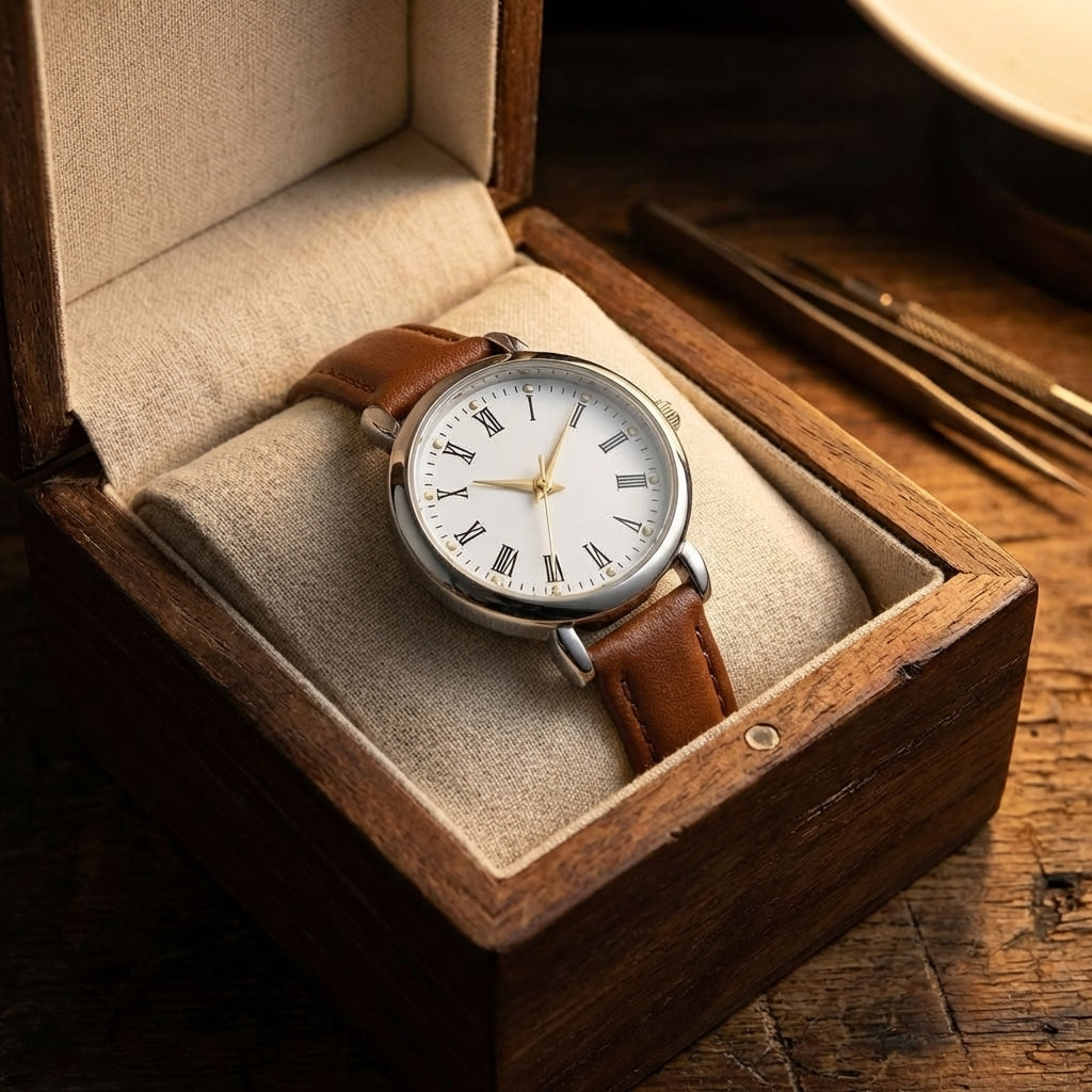 Montre Quartz Élégante Raffinée Étudiante pour Femme