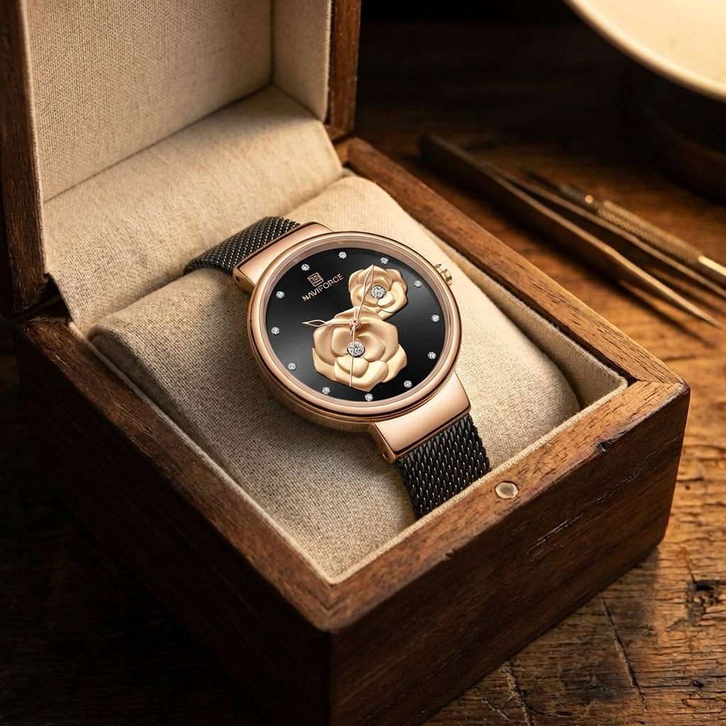 Montre Quartz Étanche Casual Simple pour Femme
