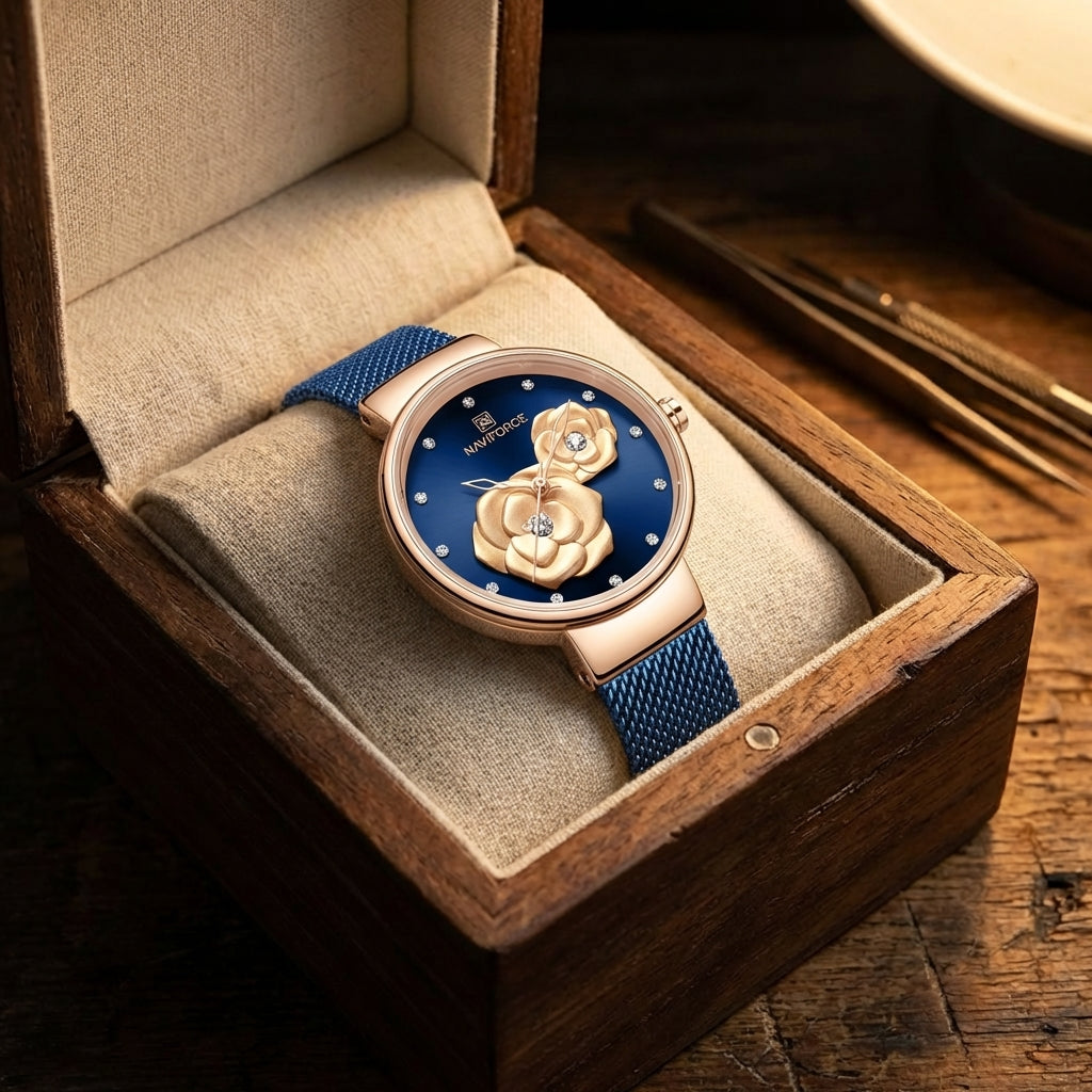 Montre Quartz Étanche Casual Simple pour Femme