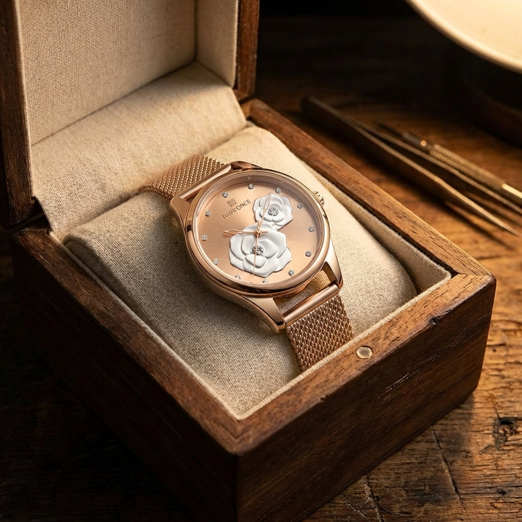 Montre Quartz Étanche Casual Simple pour Femme