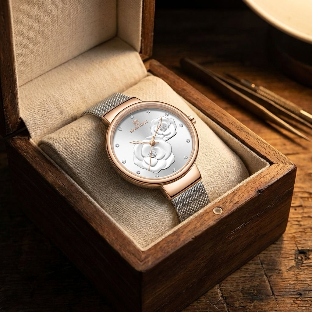 Montre Quartz Étanche Casual Simple pour Femme