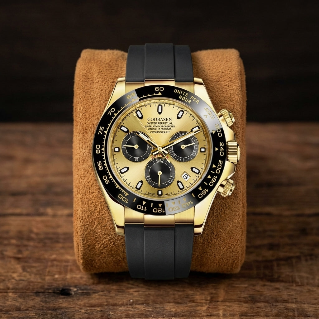 Montre Homme Classique Bicolore