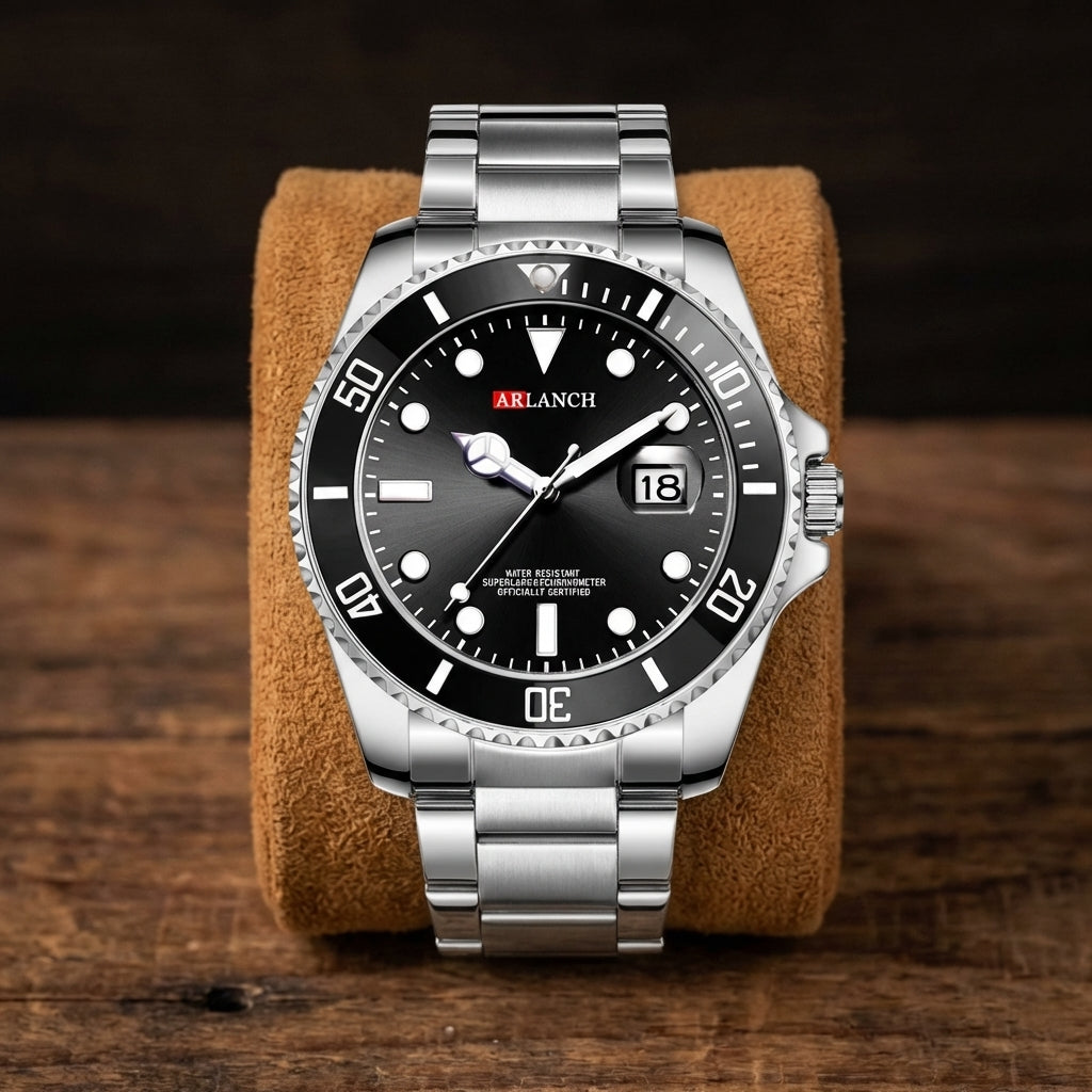 Montre Sport Homme Acier Inoxydable