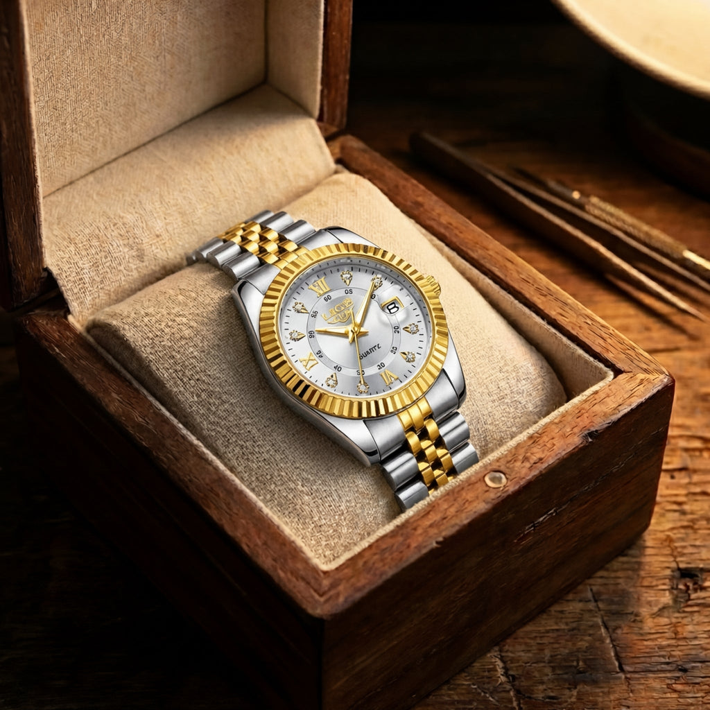 Montre Quartz Loisir Étanche pour Femme