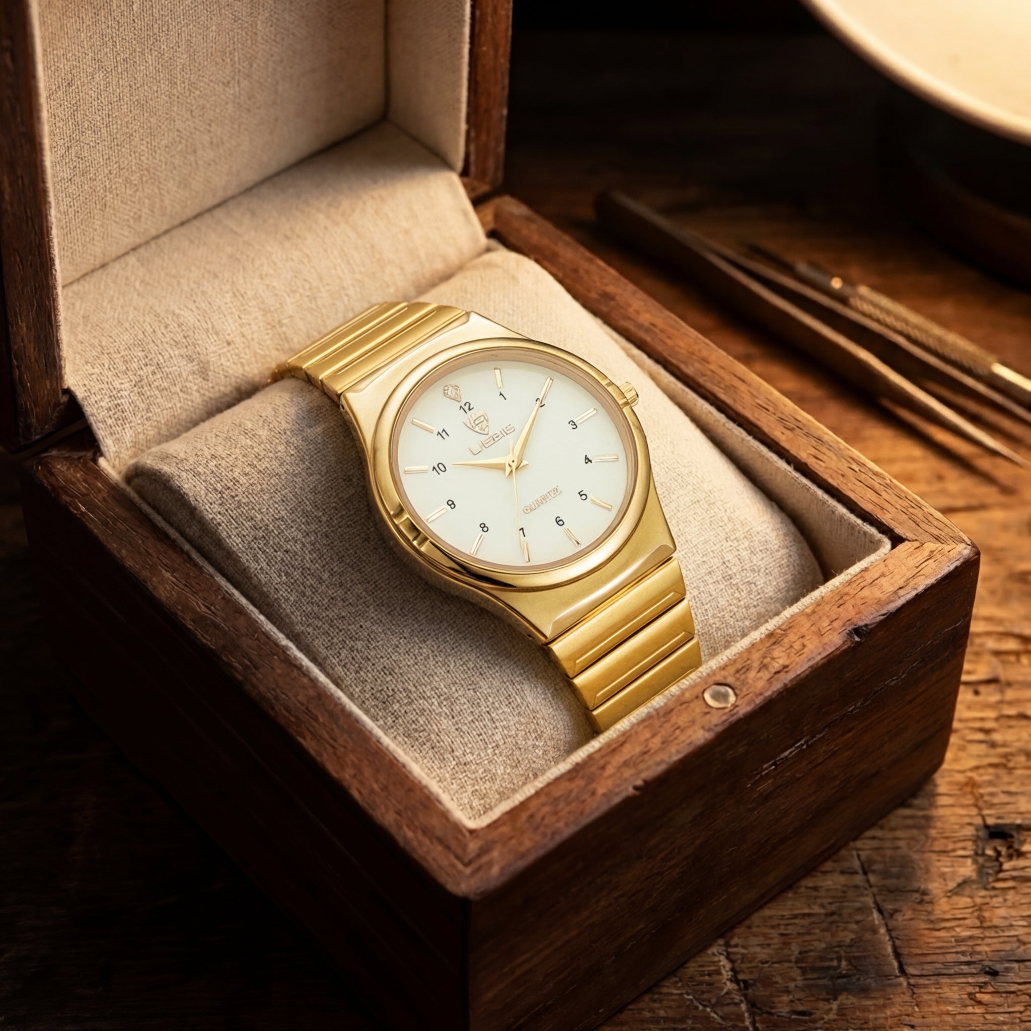 Montre Quartz Couple Casual Luminescente pour Femme