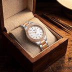 Montre Quartz Sertie de Diamants pour Femme