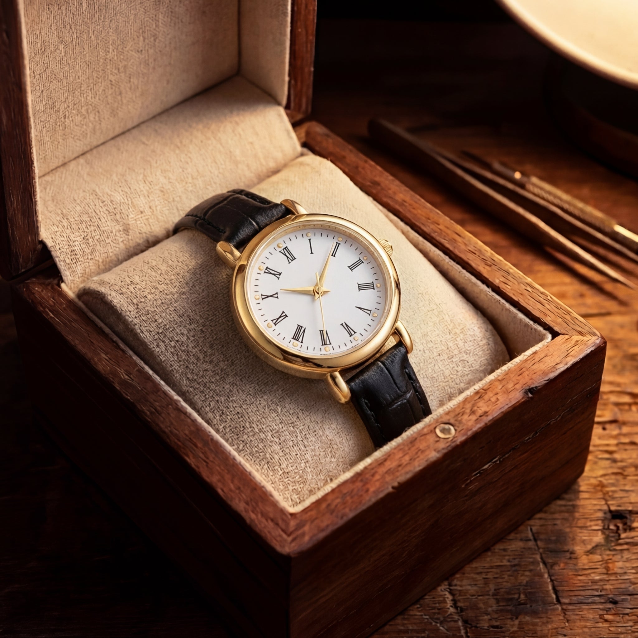 Montre Quartz Élégante Raffinée Étudiante pour Femme