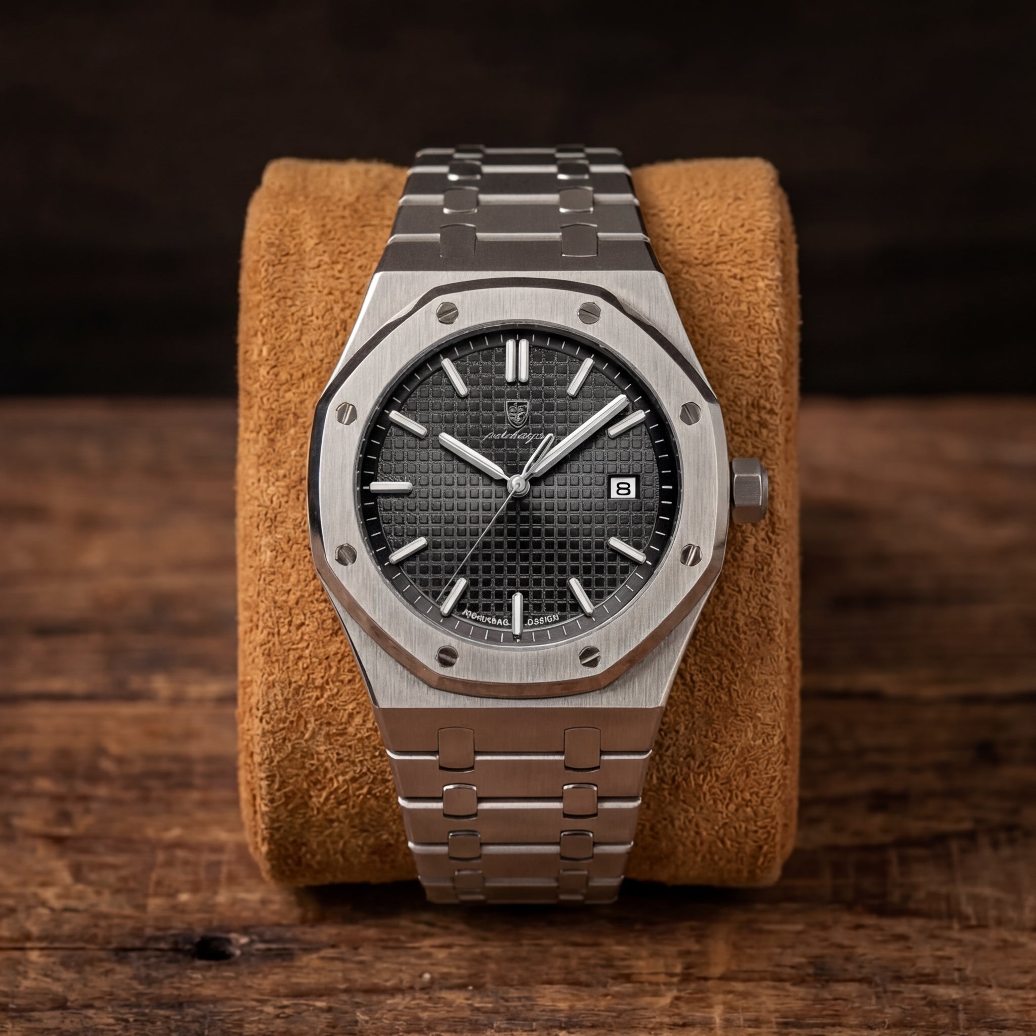 Montre Quartz Homme Minimaliste Acier