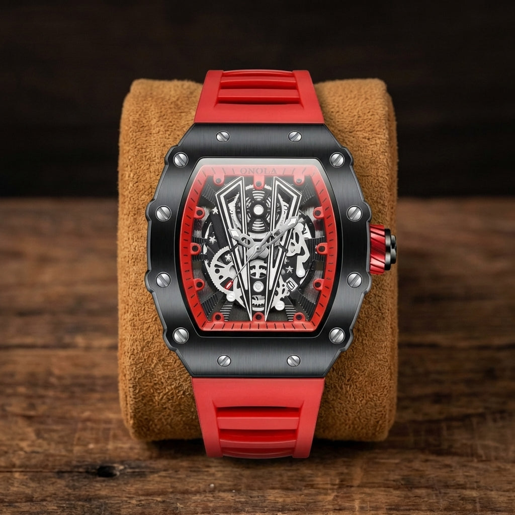 Montre Squelette Steampunk Homme